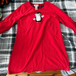 Girls Winter Pajama Dress